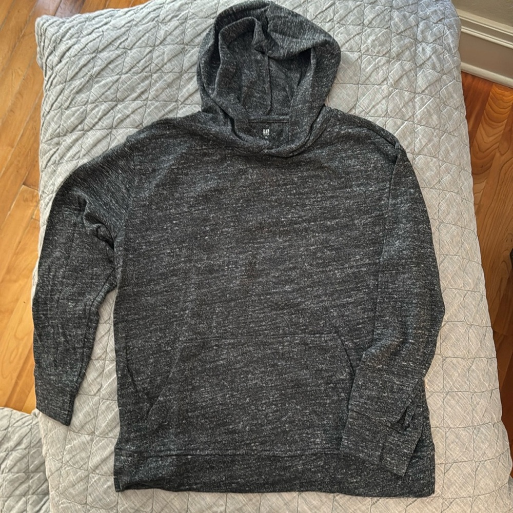 GapKids Softspun Marled Hooded Long Sleeved Pullover - Size XL